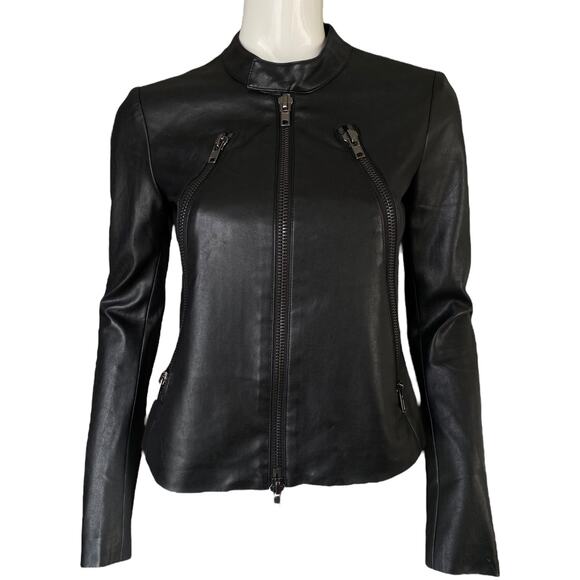 Bailey 44 Faux Leather Jacket Size Small
